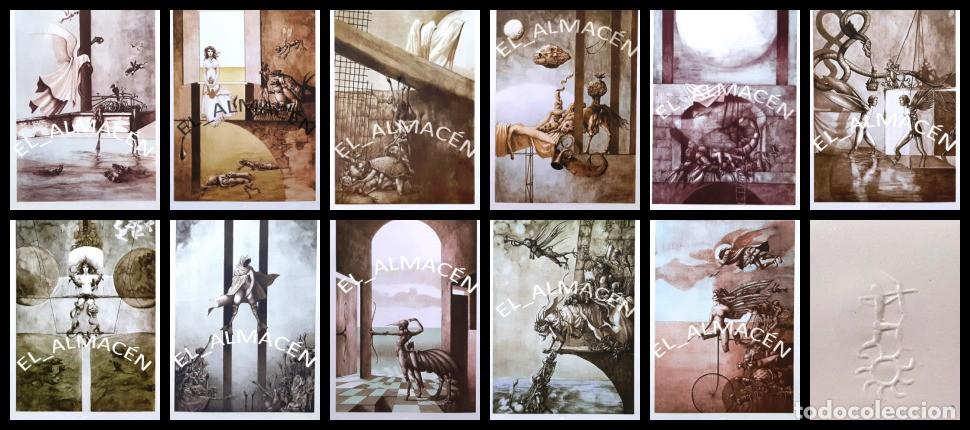 Arte: LOS SIGNOS DEL ZODIACO. 11 REPRODUCCIONES GRAN FORMATO DE AGUAFUERTES DE ROBERTO SORAVILLA SIN USAR