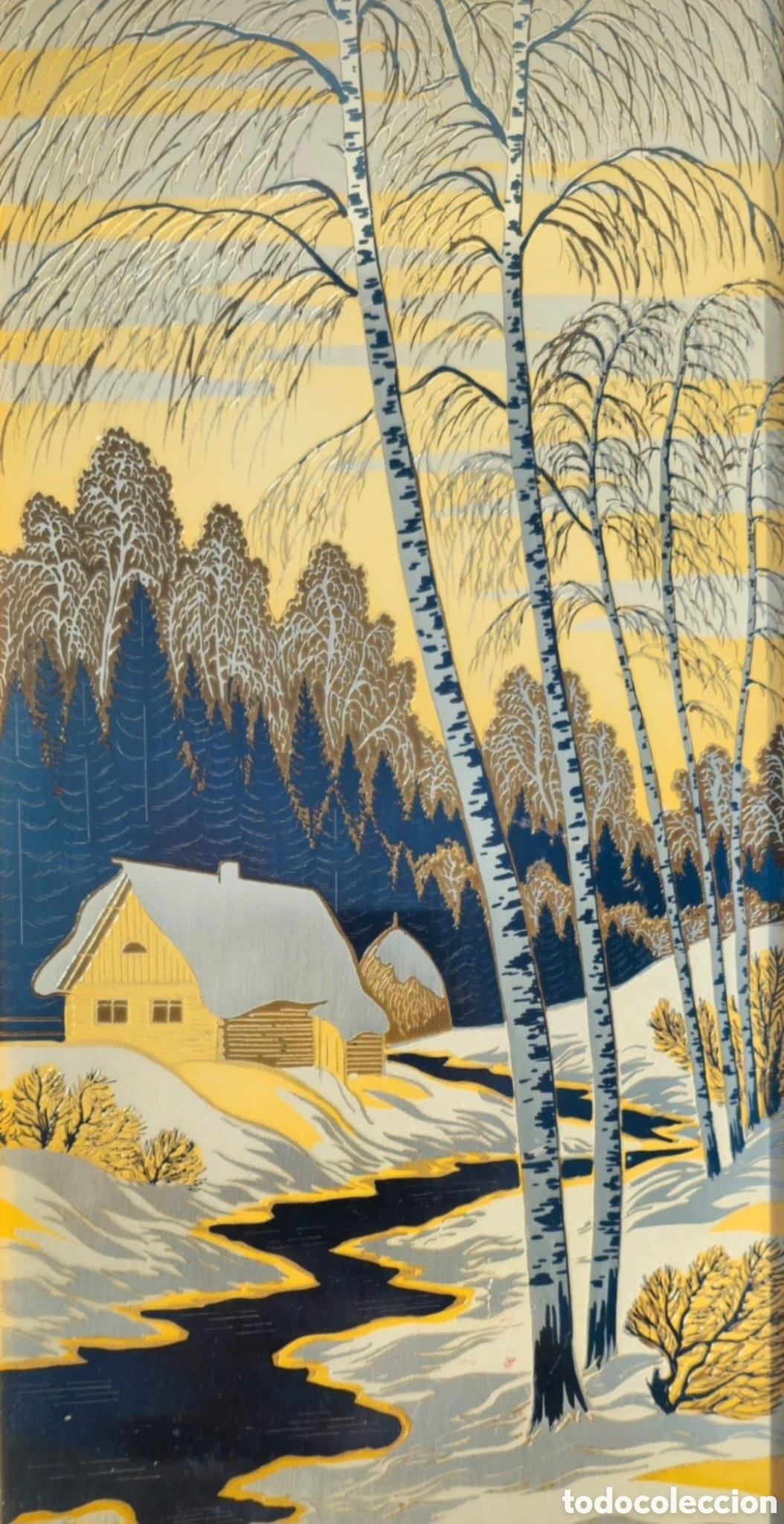 Arte: Placa metal Zlatoust. Lokhtacheva