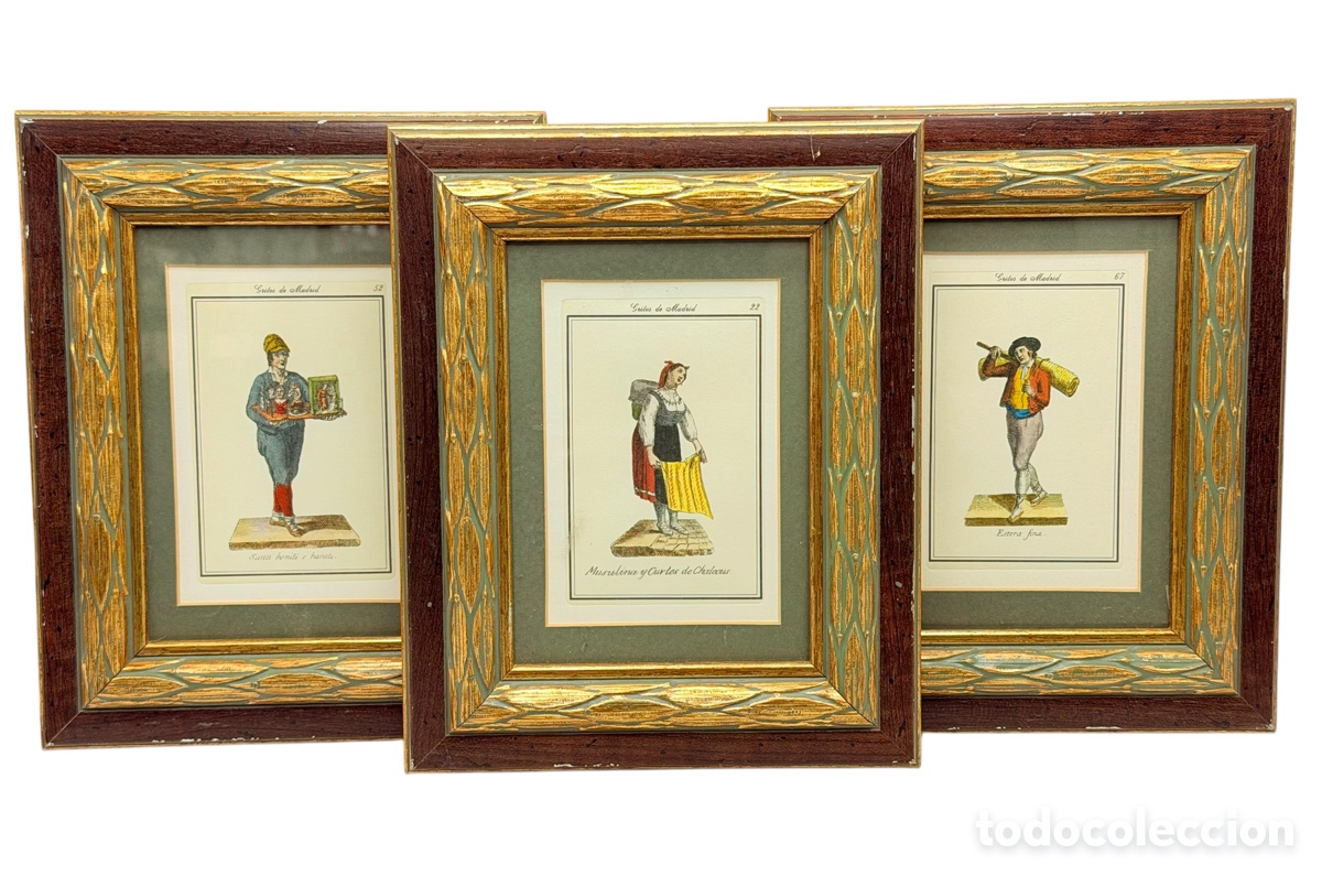 Art: Grabados de Serie Numerada Oficios Madrile&ntilde;os