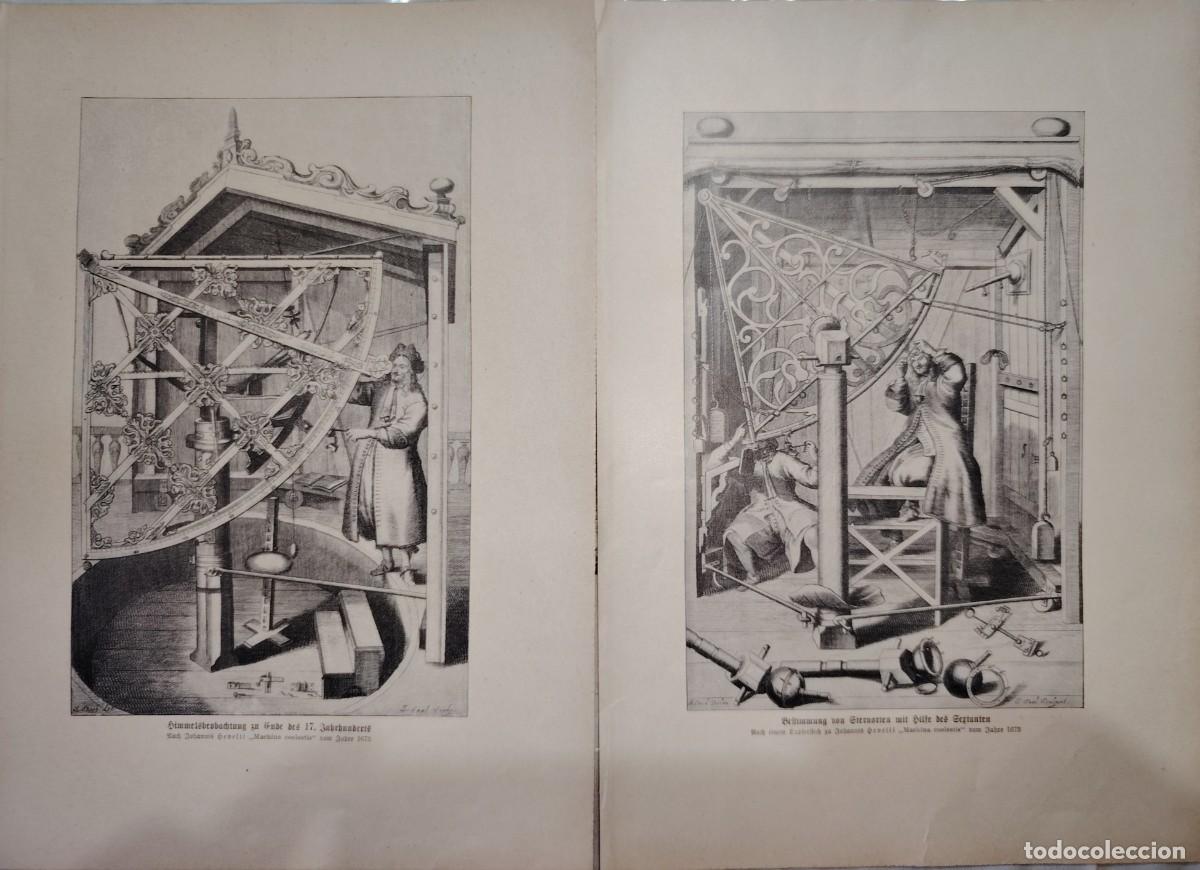 Art: 2 VIEJOS GRABADO LITIGRAFIADOS ASTRONOMIA SIGLO XIX