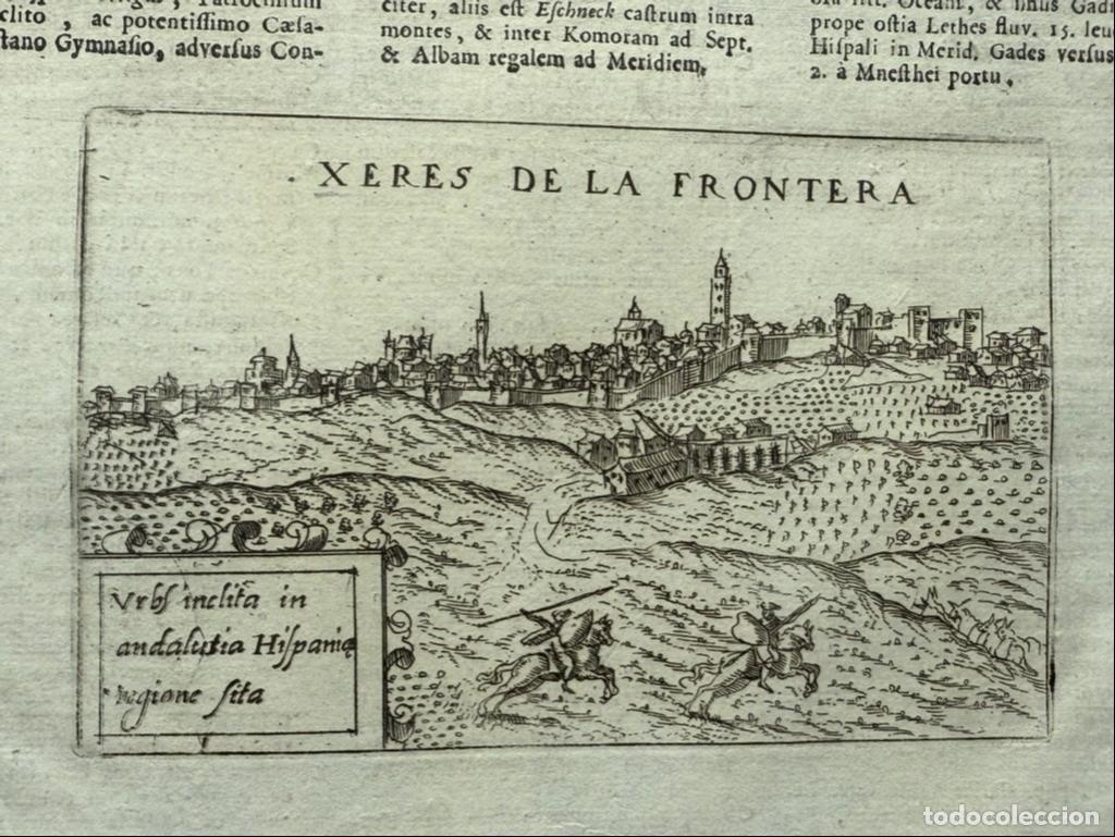Arte: Vista de Jerez de la Frontera, C&aacute;diz (Espa&ntilde;a), 1713. Valegio/Lasor a Varea