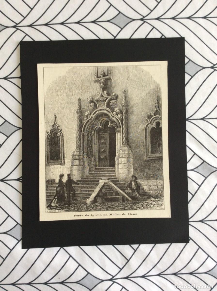 Kunst: Porta da igreja de Madre de Deus, Lisboa.