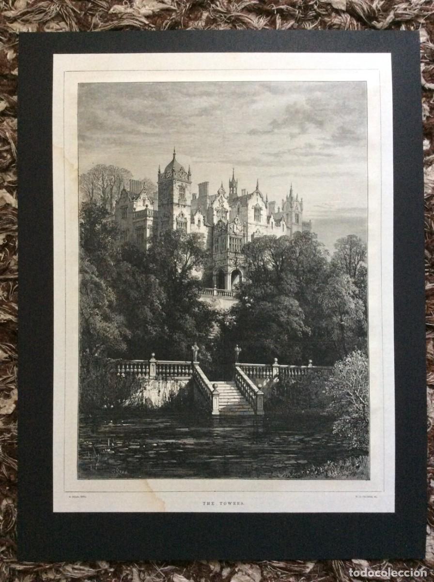 Art: Excelente e rara xilogravura inglesa de 1882. Retirada a partir de uma gravura de W. J. Palmer