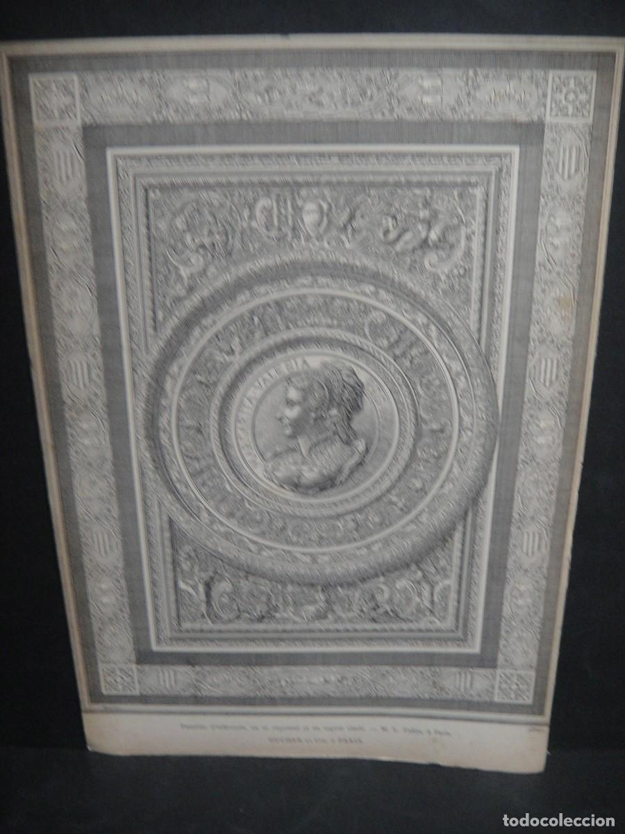 Arte: grabado de orfebreria - edicion ducher et cie - paris