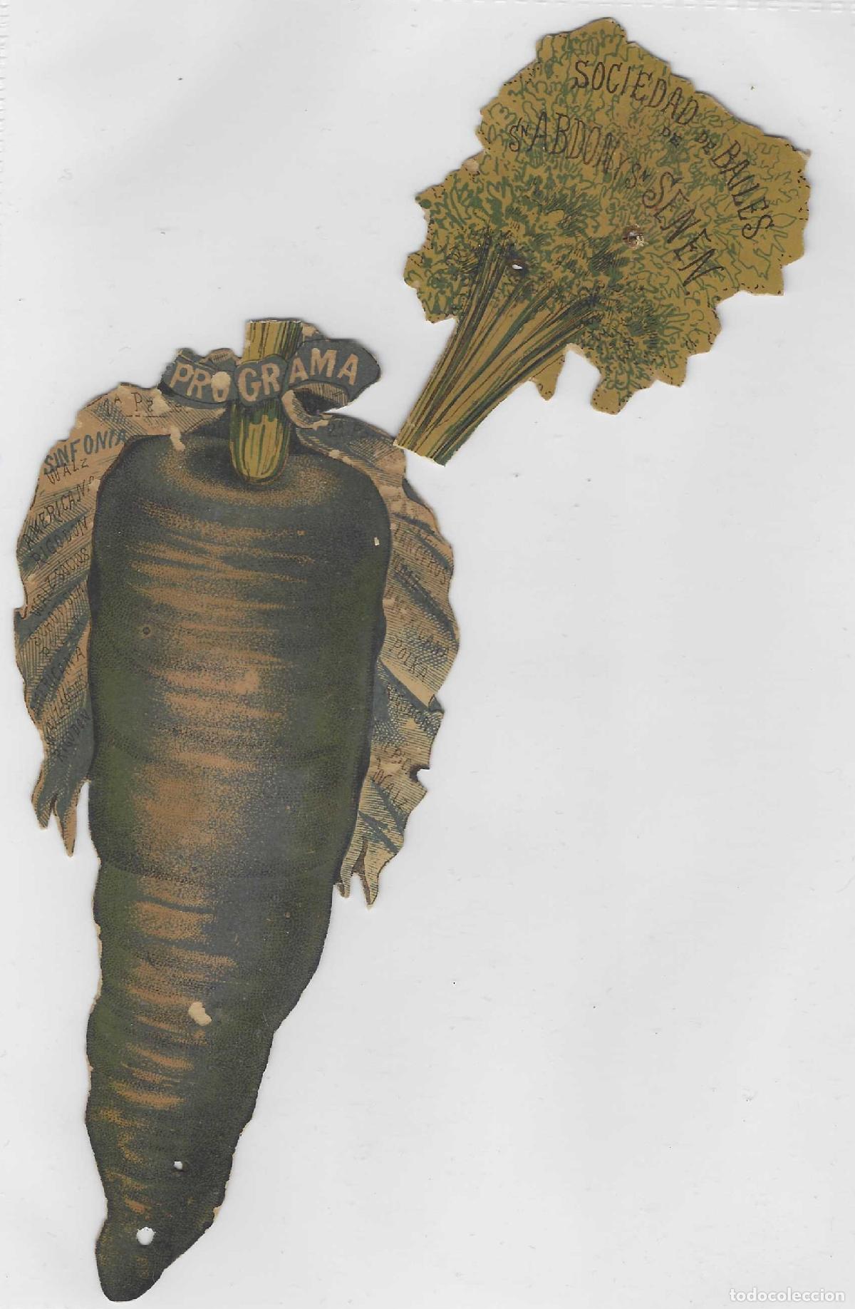 Arte: Sociedad de Bailes de Sn. Abdon y Sn. Senen. Programa.