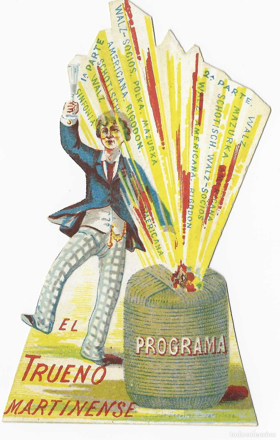 Arte: El trueno Martinense. Programa