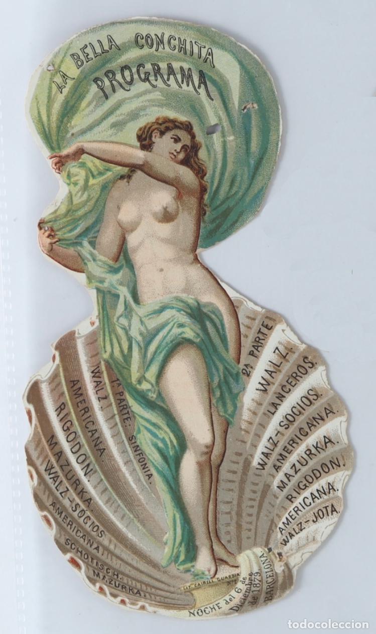 Arte: La Bella Conchita. Programa. Noche del 6 deciembre de 1879.