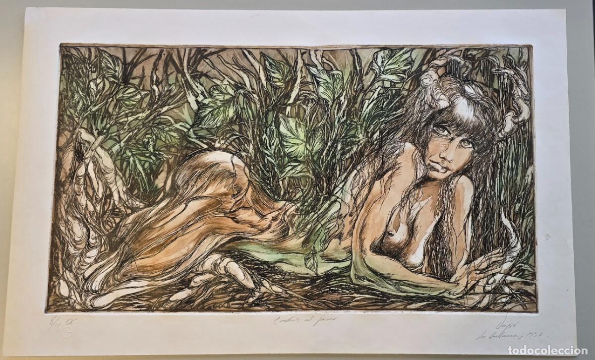 Arte: Grabado original de la artista cubana Daysi Carmona