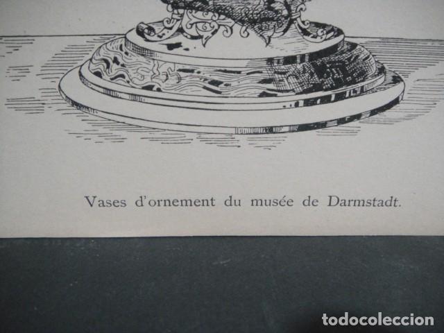 Arte: grabado , vasos ornamentales - - Foto 2