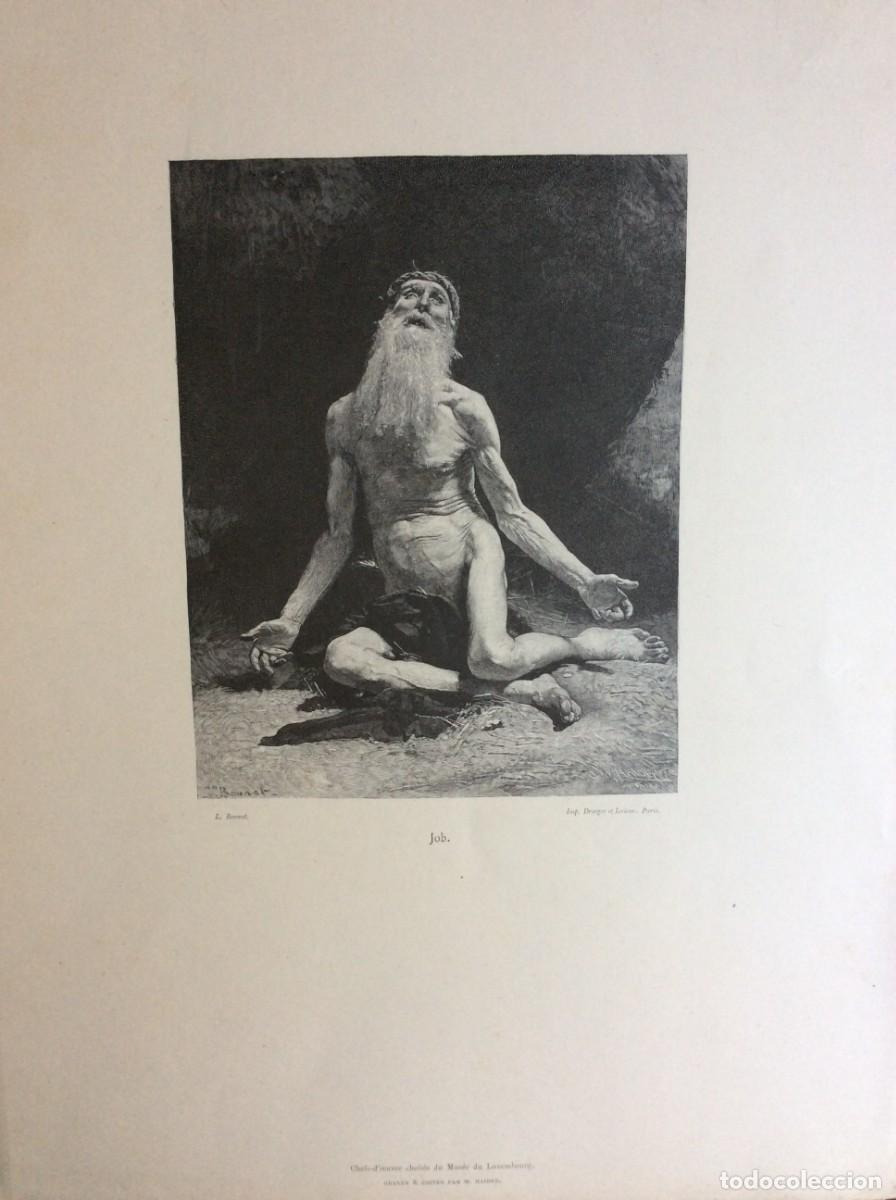 Arte: Obras-primas selecionadas do Museu do Luxemburgo. Gravura de M. Haider, ano 1886