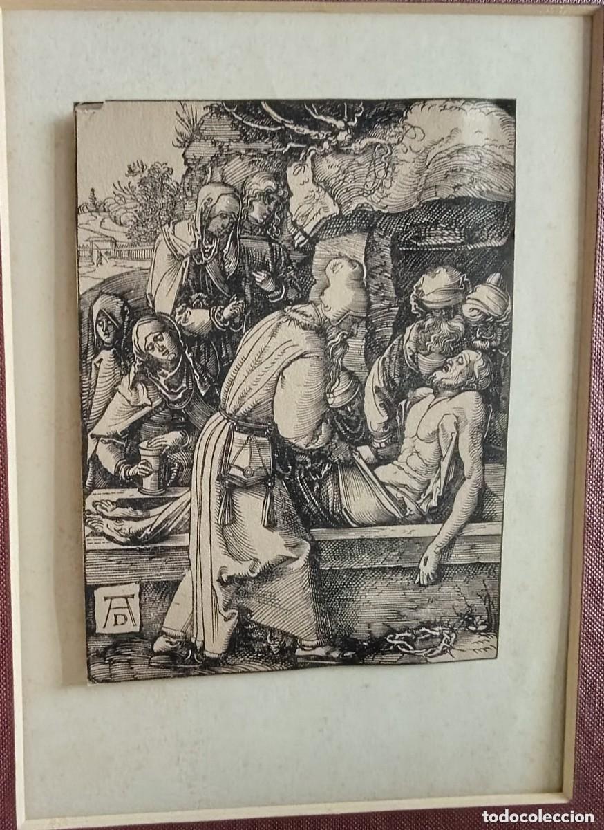 Arte: Alberto Durero (Albrecht D&uuml;rer) , &rdquo;La Peque&ntilde;a Pasi&oacute;n&rdquo; grabado 13X10 cm