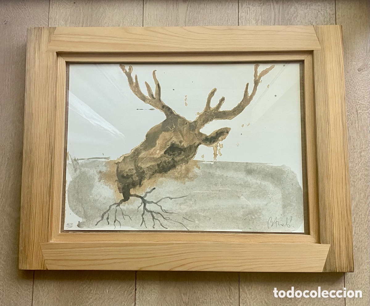 Arte: Miquel Barcel&oacute; litograf&iacute;a