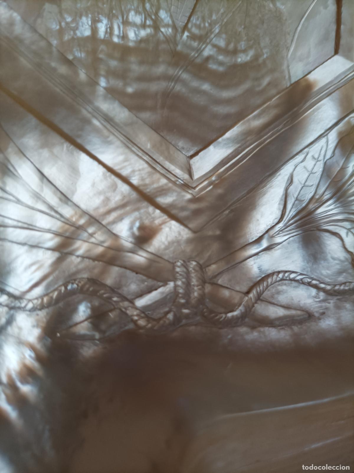 Arte: Concha madreperla .S XIX. - Foto 4