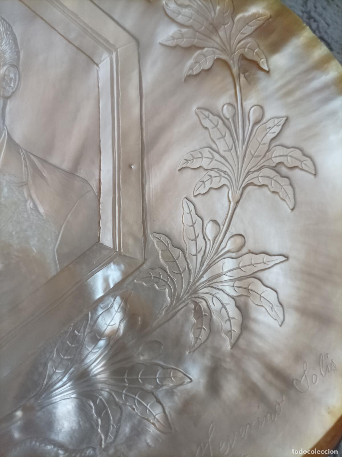 Arte: Concha madreperla .S XIX. - Foto 5