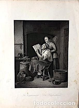 Arte: Coppersmith. Grabado al acero. 1849 (Payne)