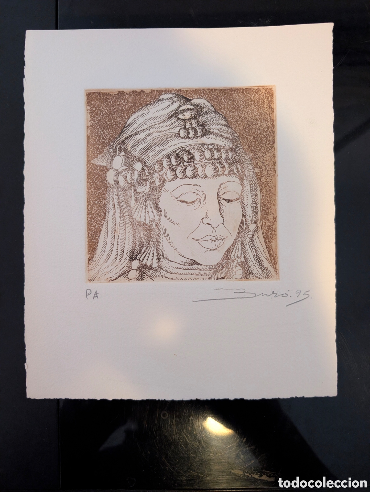 Arte: Grabado Carlos Bur&oacute; de Gracia - Foto 1