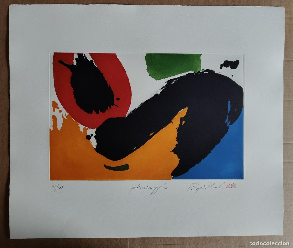 Arte: Tilopa Monk (1949&ndash;2010): aguafuerte firmado y numerado