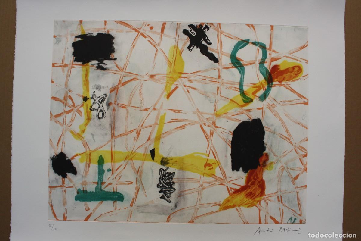 Arte: Grabado aguatinta Anton Pati&ntilde;o, firmado y numerado