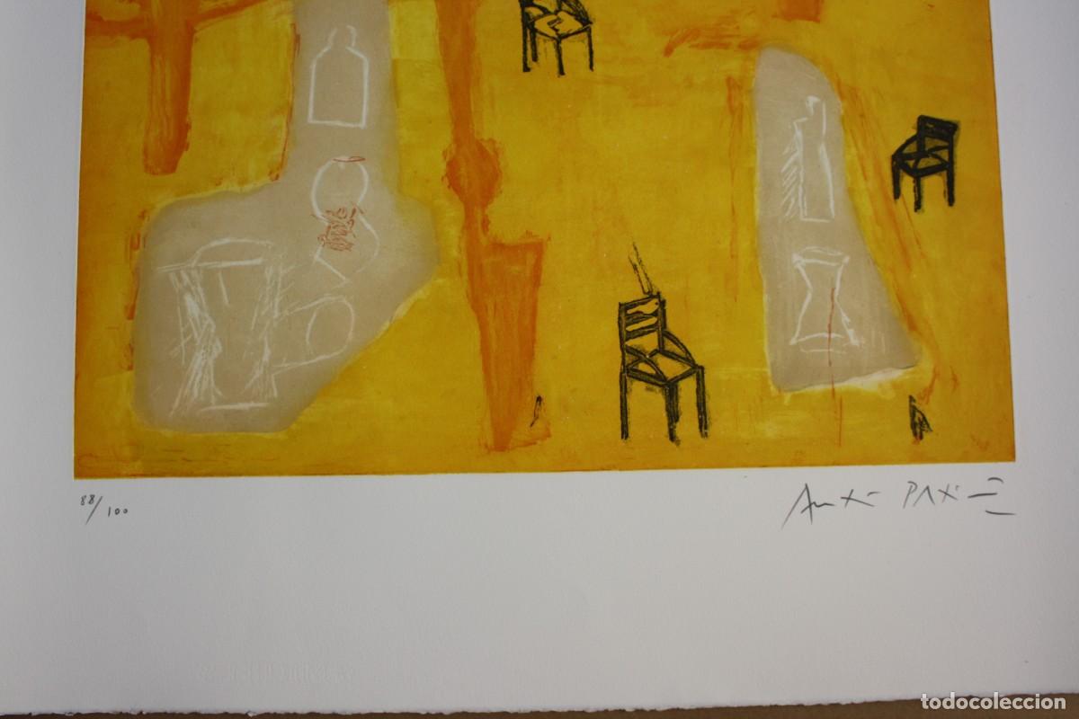 Arte: Grabado aguatinta Anton Pati&ntilde;o, firmado y numerado