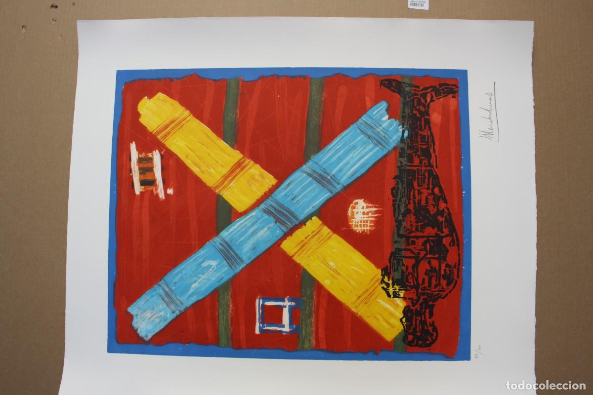 Arte: Grabado aguatinta Menchu Lamas, firmado y numerado