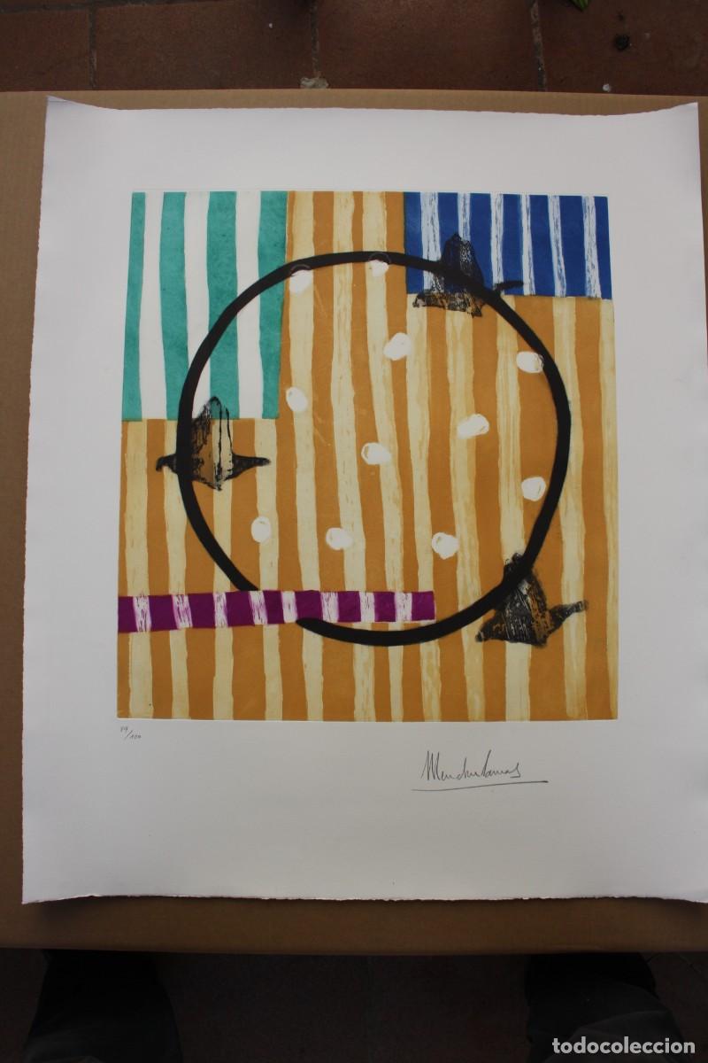 Arte: Grabado aguatinta Menchu Lamas, firmado y numerado