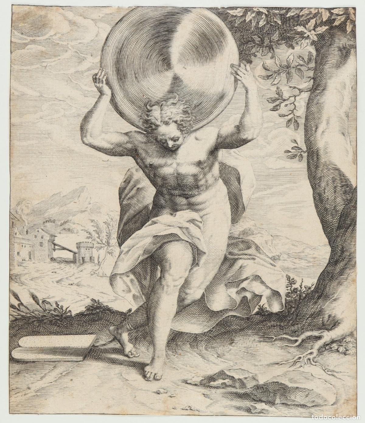 Arte: &rdquo;&rdquo;Hombre lleva el mundo sobre sus hombros&rdquo;&rdquo;