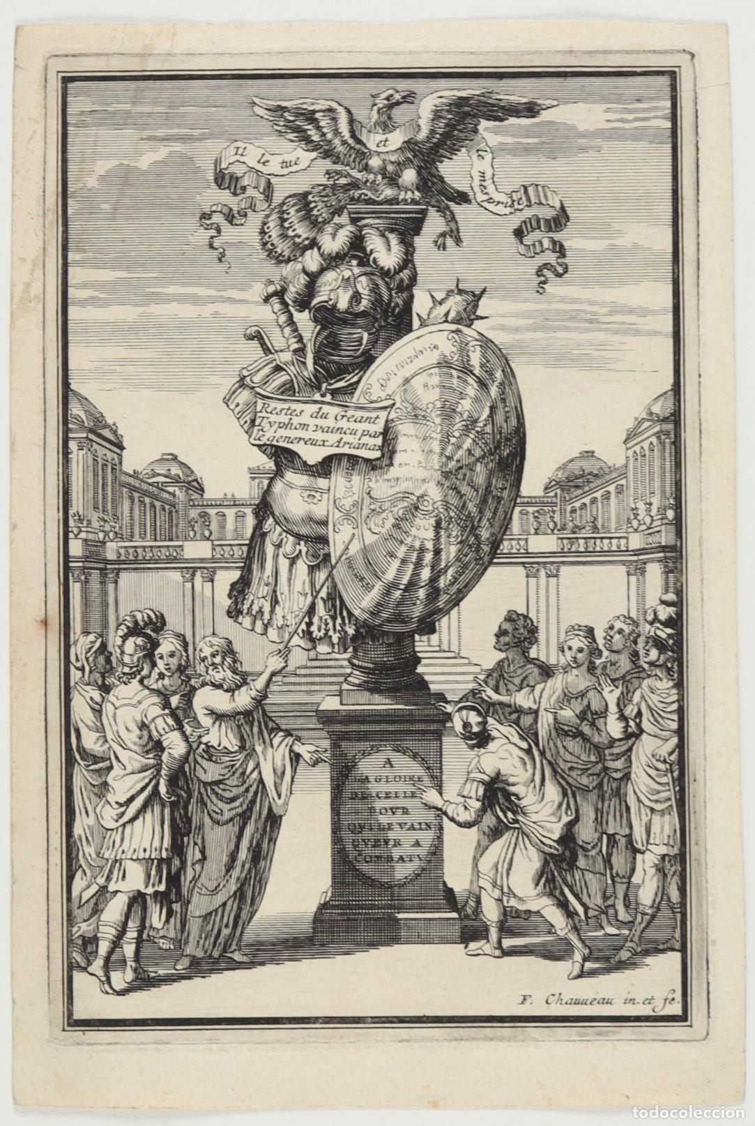 Arte: &rdquo;&rdquo;Restes du Geant Typhon vaincu par le genereux Arianax&rdquo;&rdquo;