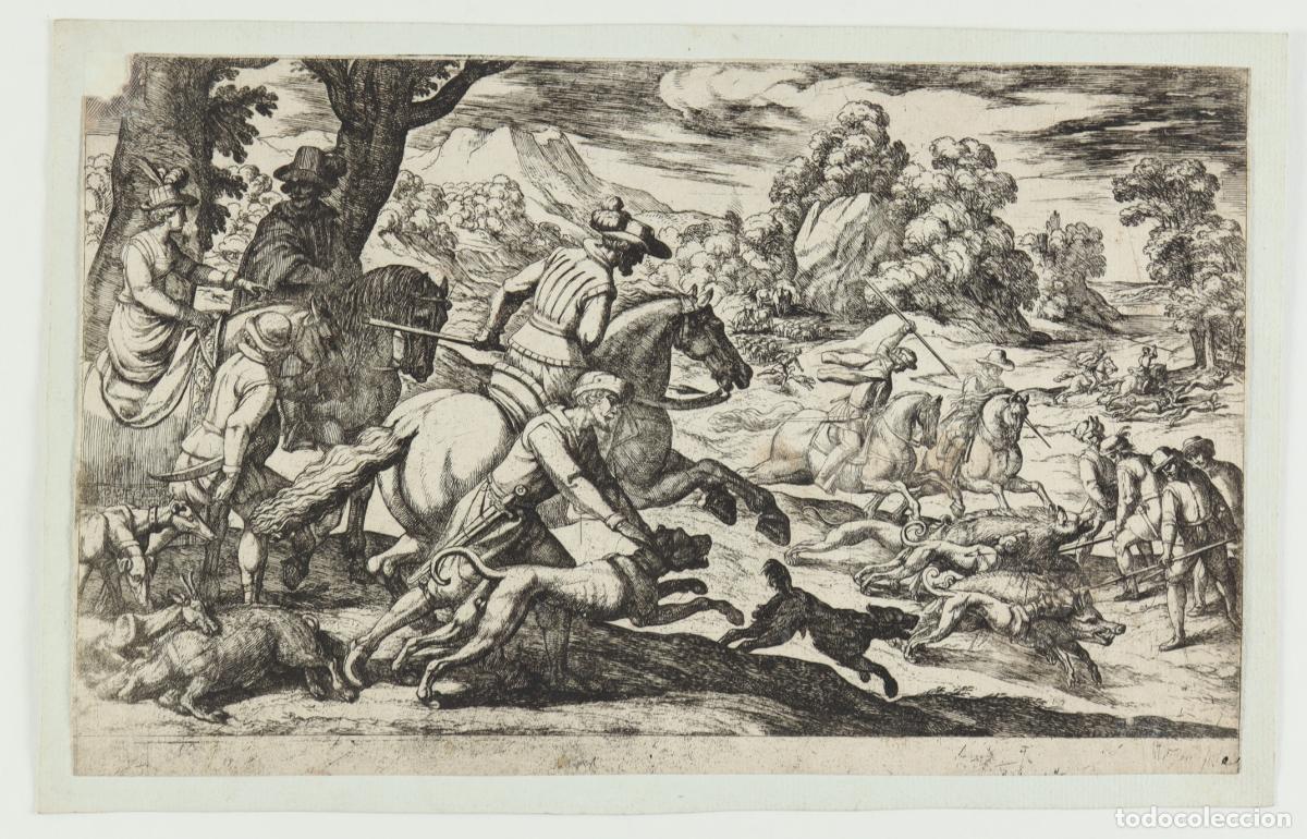 Arte: &rdquo;&rdquo;Caza del jabal&iacute;&rdquo;&rdquo; - &rdquo;&rdquo;Tempesta, Antonio (1555-1630)&rdquo;&rdquo;