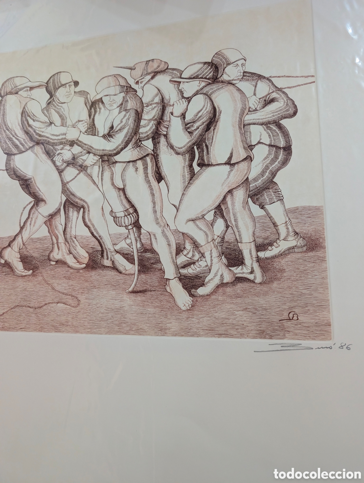 Arte: Litografia Carlos Bur&oacute; de Gracia