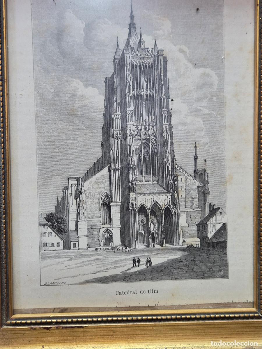 Arte: cuadro con grabado vintage - Foto 2
