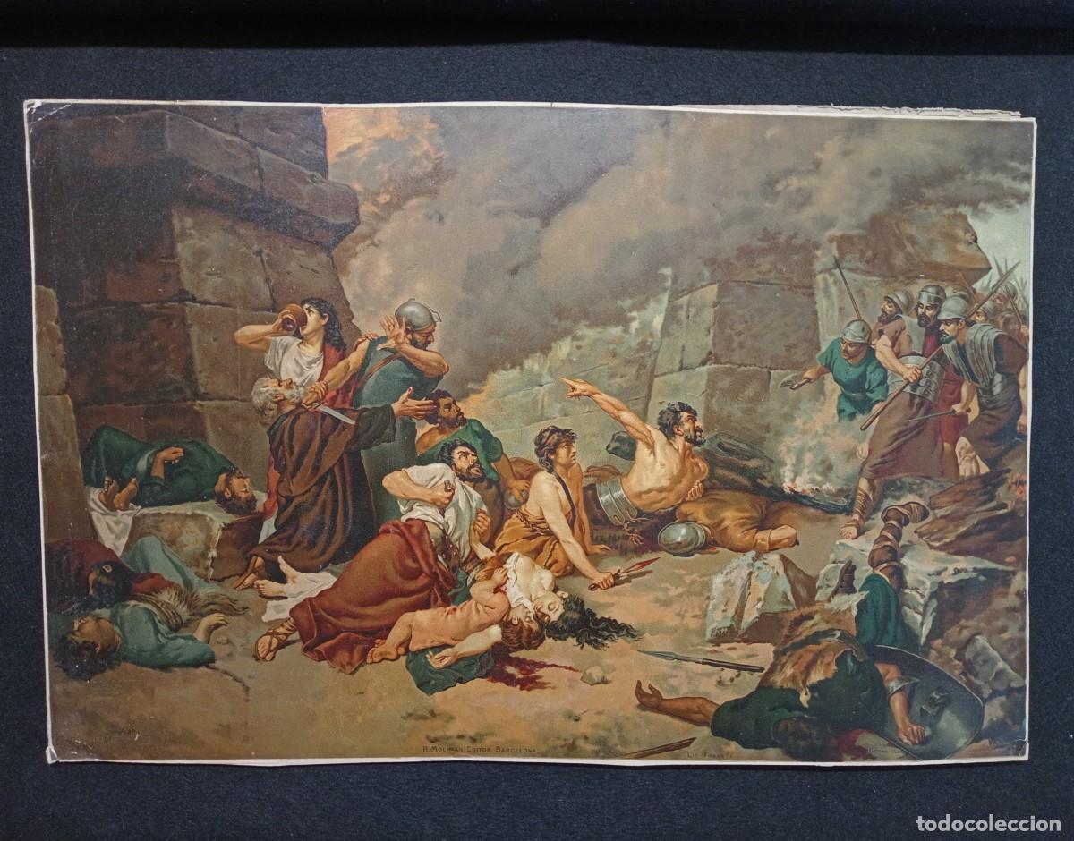 Arte: &rdquo;Numancia&rdquo; (ALEJO VERA). Litograf&iacute;a. S. XIX.
