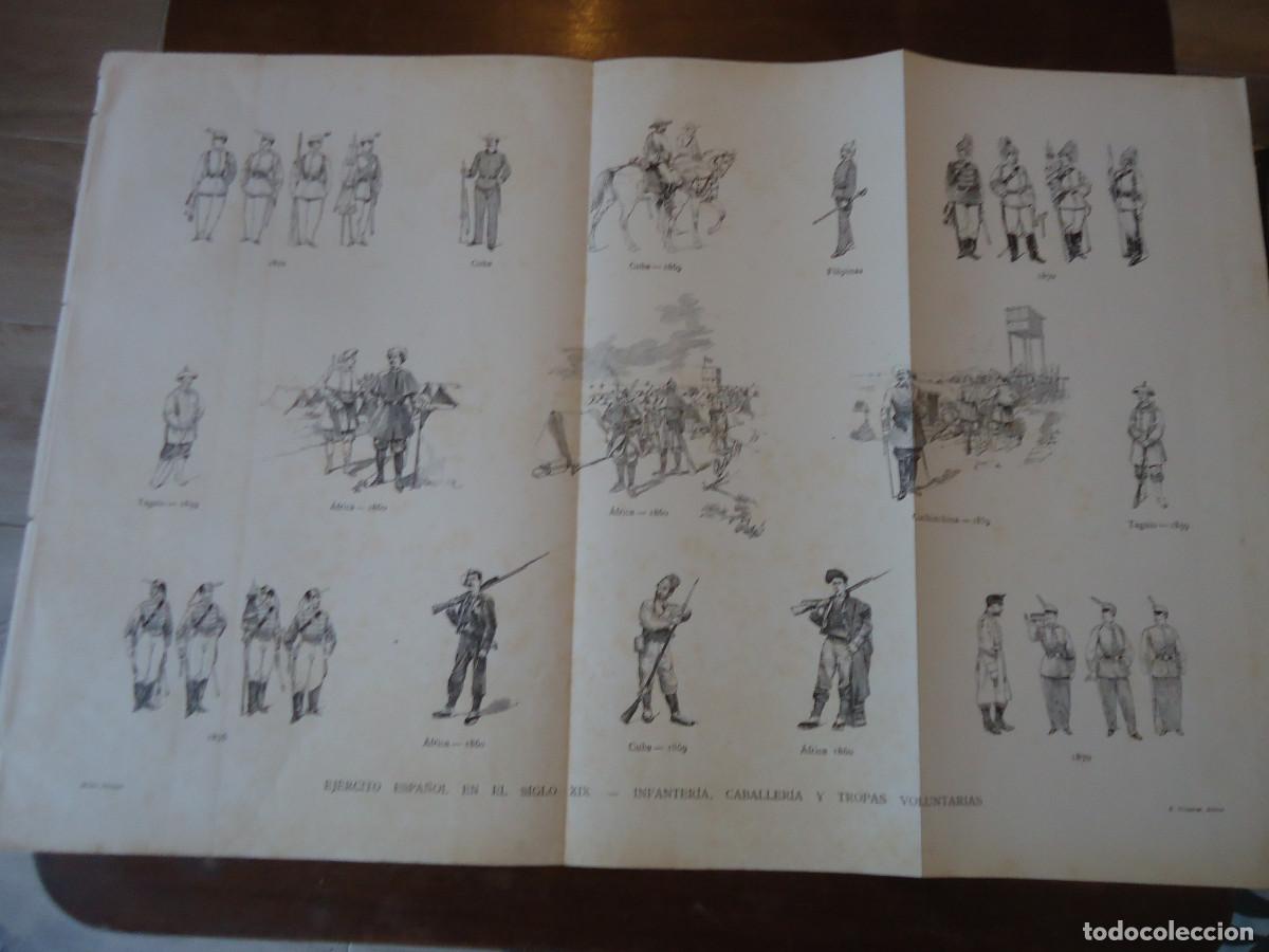 Arte: Ej&eacute;rcito espa&ntilde;ol en el siglo XIX. Infanteria, Caballer&iacute;a y Tropas Voluntarias