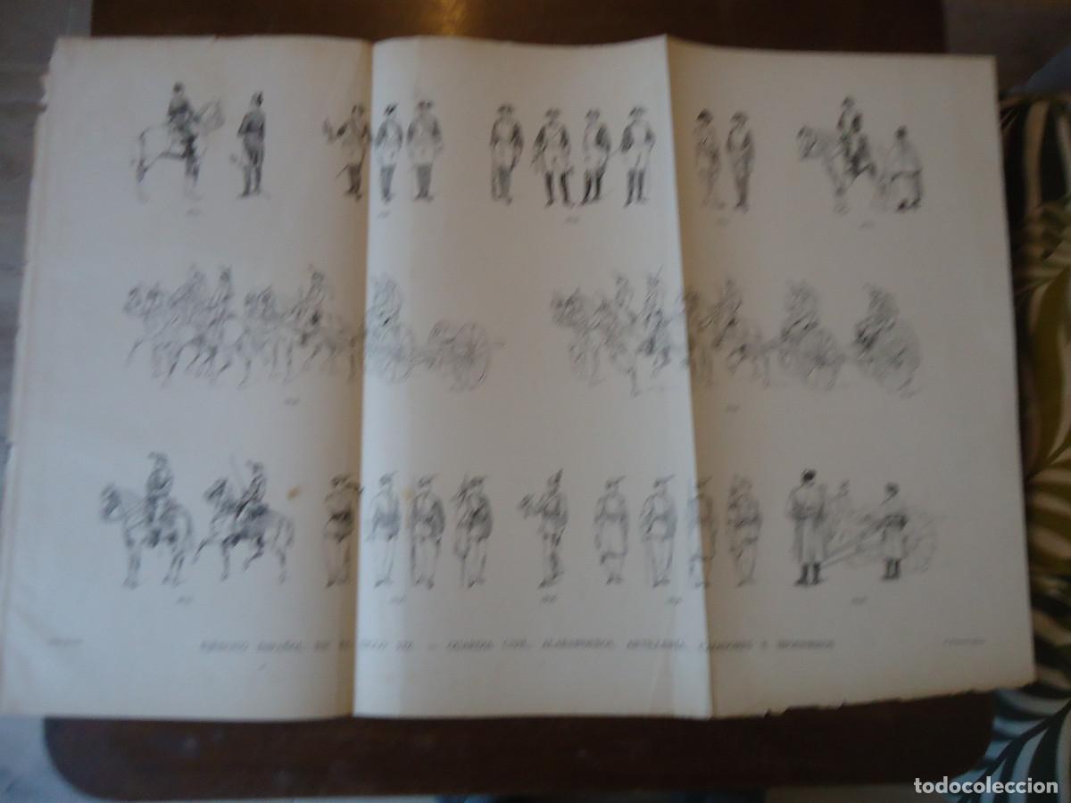 Arte: Ej&eacute;rcito espa&ntilde;ol en el siglo XIX. Guardia Civil, Alabarderos, Artiller&iacute;a, Cazadores e Ingenieros