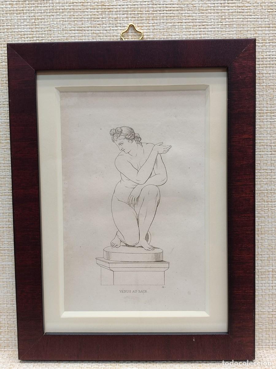 Arte: Venus au bain. Musee de peinture et de sculpture. Reveil. 1828. cuadro