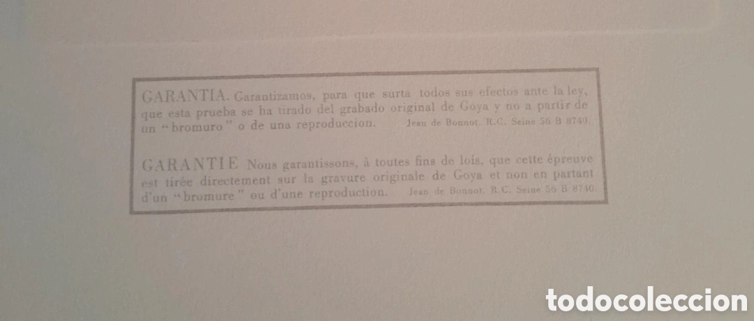 Arte: Grabado Goya Los Caprichos - Foto 4
