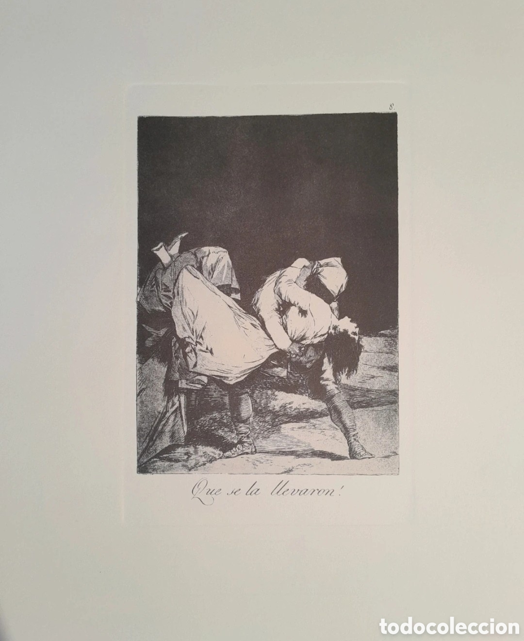Arte: Grabado Goya Los Caprichos