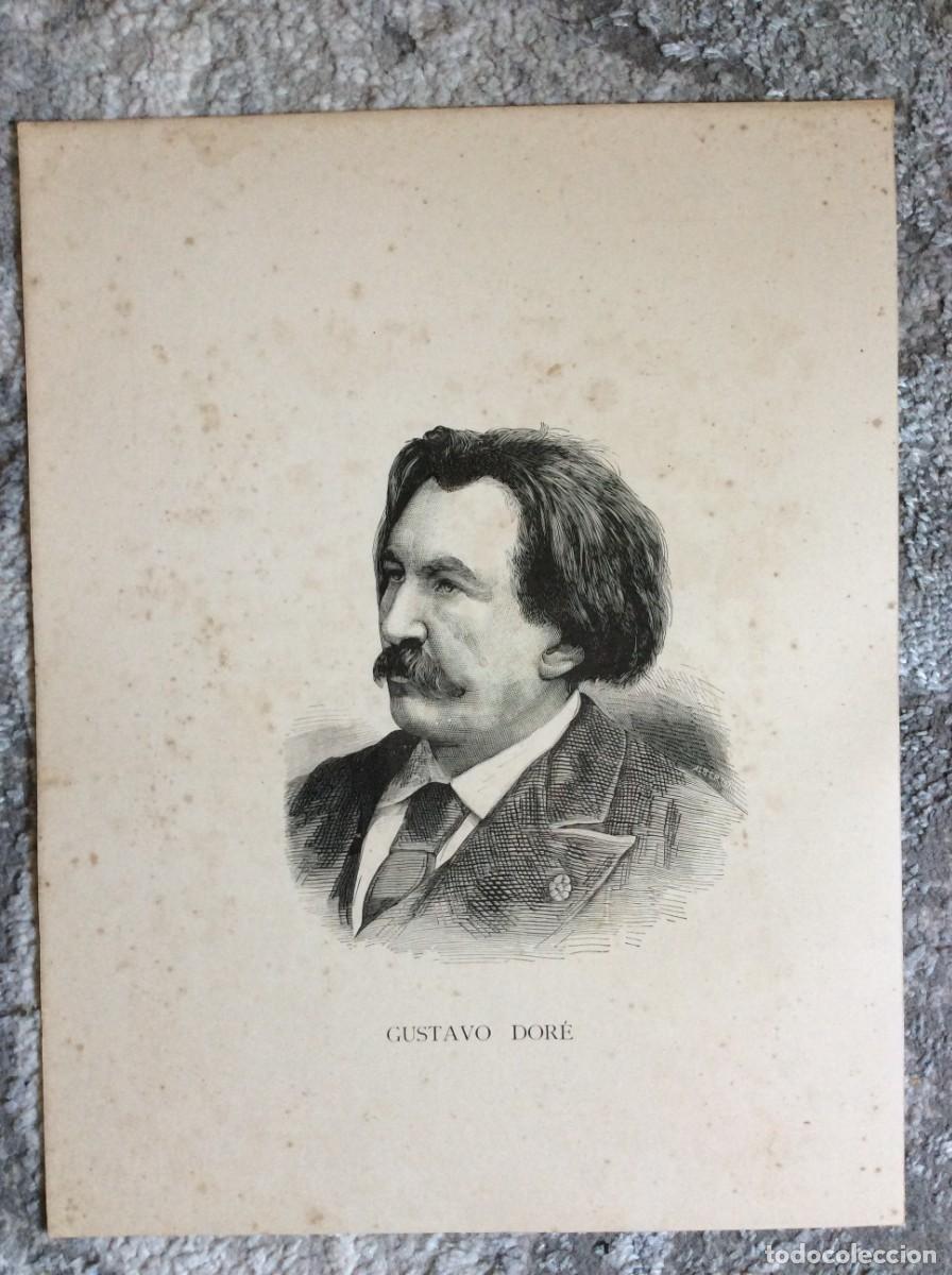 Arte: Gustave Dor&eacute;. Xilografias de Topo originais ( Gravura em madeira ). Cole&ccedil;&atilde;o completa de 33 gravuras