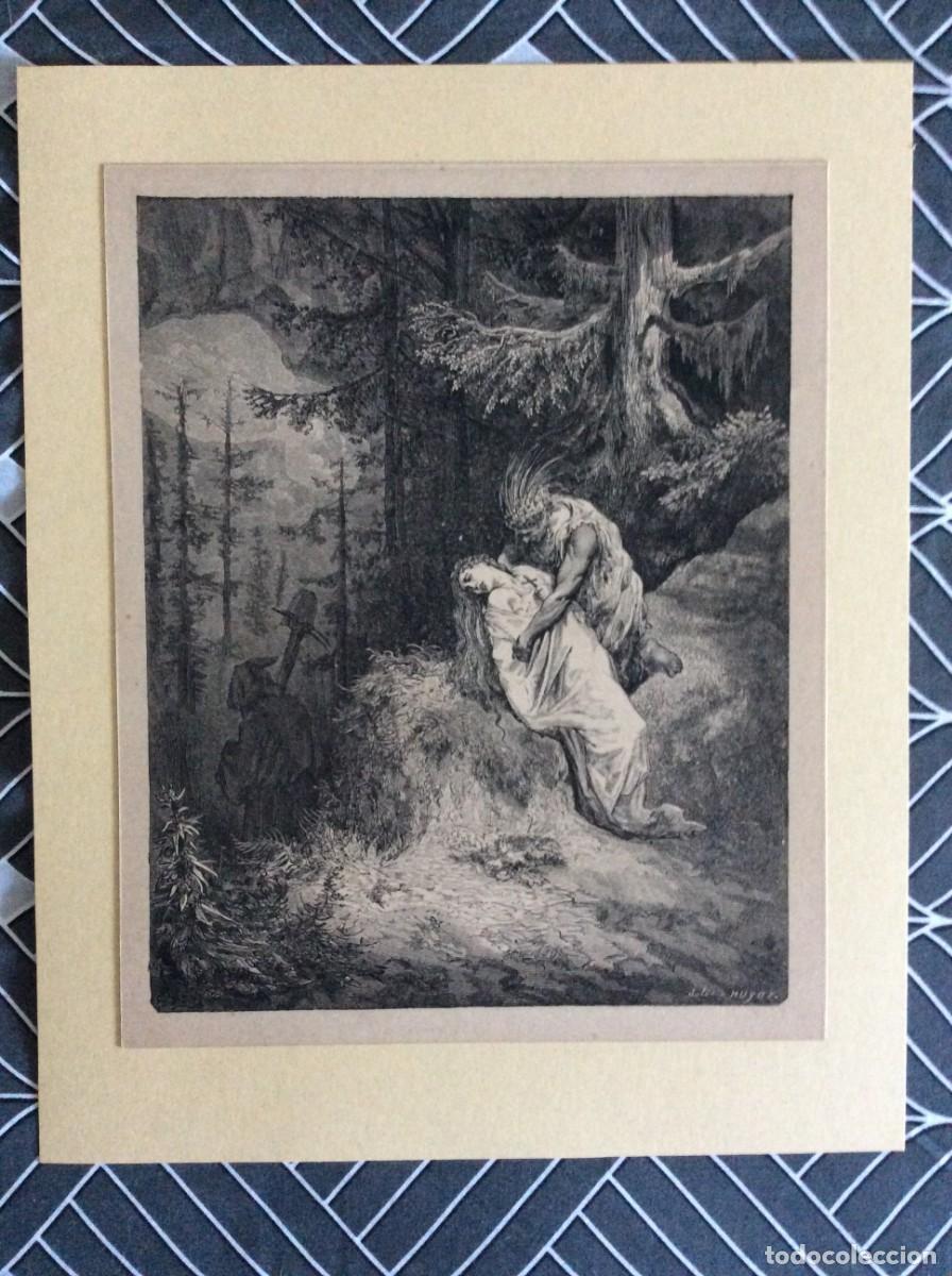 Arte: Gustave Dor&eacute;. Xilografias de Topo originais ( Gravura em madeira ). Cole&ccedil;&atilde;o completa de 33 gravuras