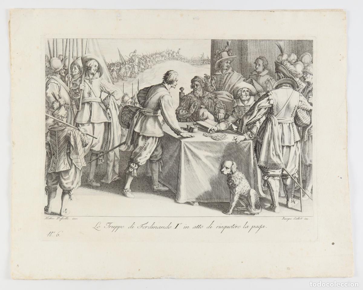 Arte: &rdquo;&rdquo;Serie de 4 estampas de vida de Fernando I de Medici&rdquo;&rdquo; - &rdquo;&rdquo;Callot, Jacques (1592-1635)&rdquo;&rdquo;