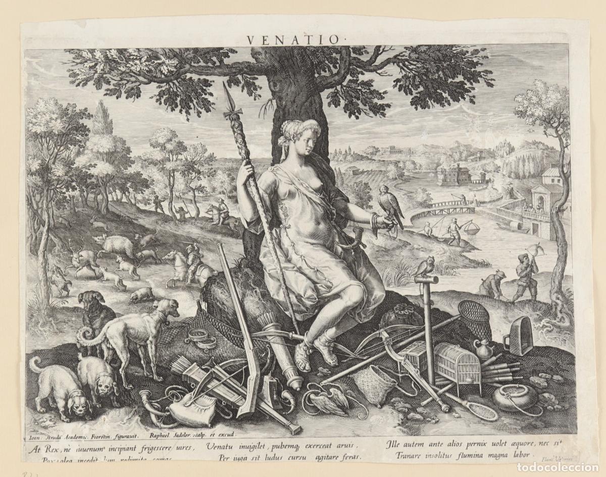 Arte: Venatio - &rdquo;&rdquo;Sadeler, Rapha&euml;l (1560/1561-1628/1632)​, Stradanus, Joannes (1523-1605)&rdquo;&rdquo;