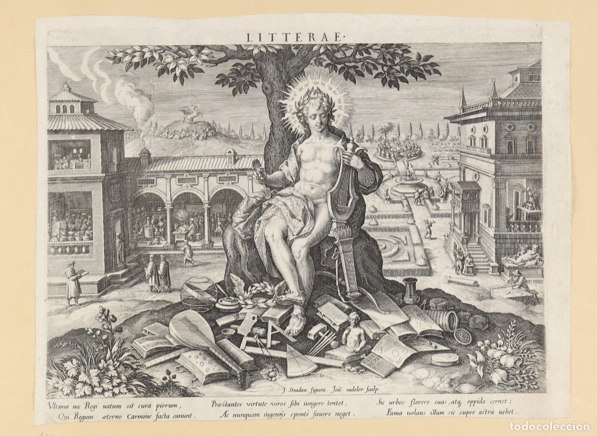 Arte: Litterae - &rdquo;&rdquo;Sadeler, Rapha&euml;l (1560/1561-1628/1632)​, Stradanus, Joannes (1523-1605)&rdquo;&rdquo;