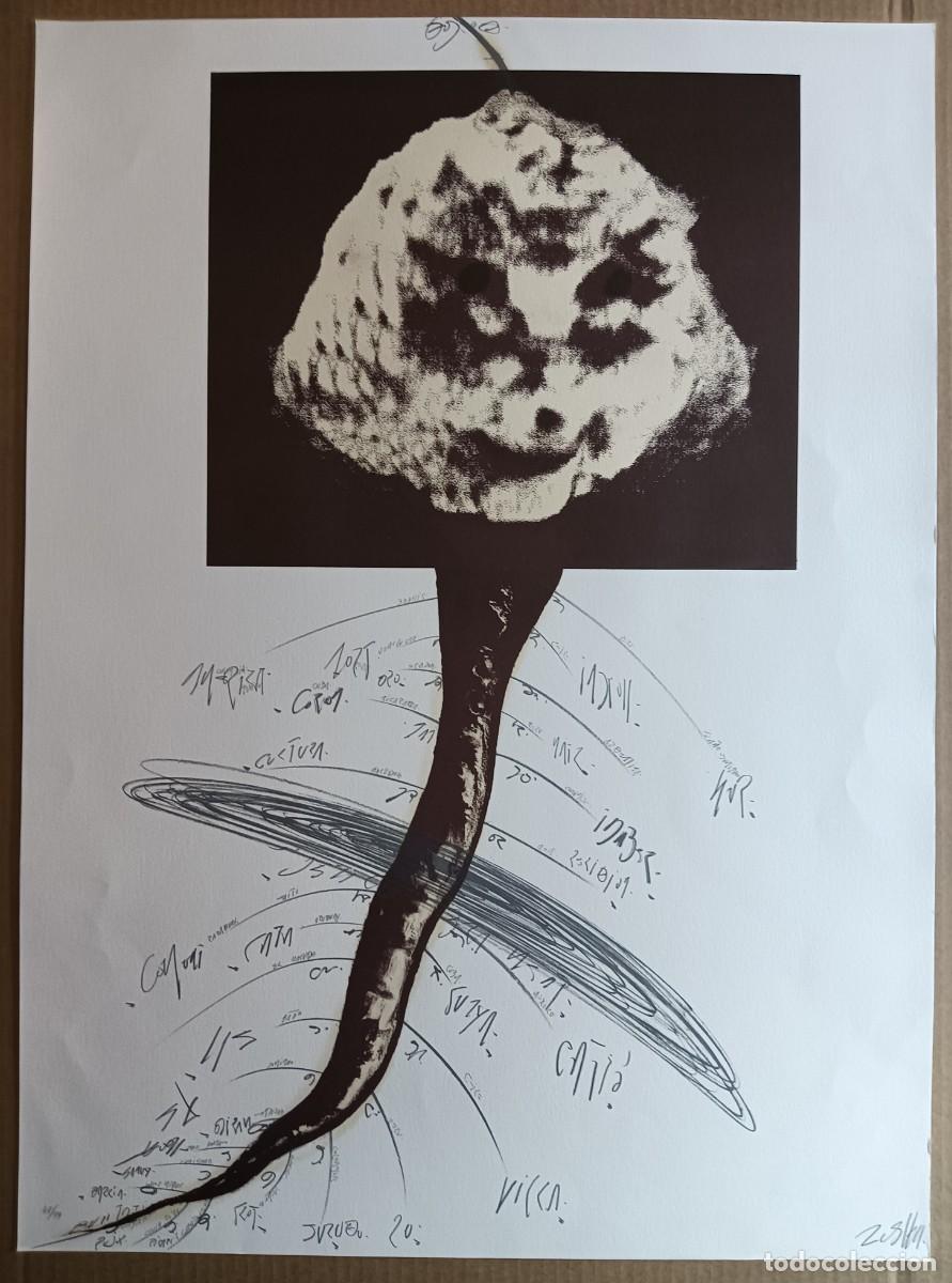 Arte: Eduardo Arranz Bravo (Barcelona 1941) litograf&iacute;a 1992 de 55x75 firmada l&aacute;piz y /99. Perfecta