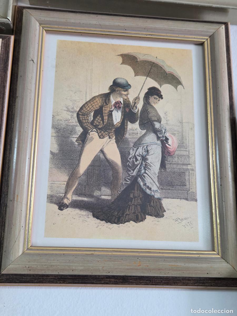 Arte: cuadro con grabado antiguo envios 5&euro; - Foto 1