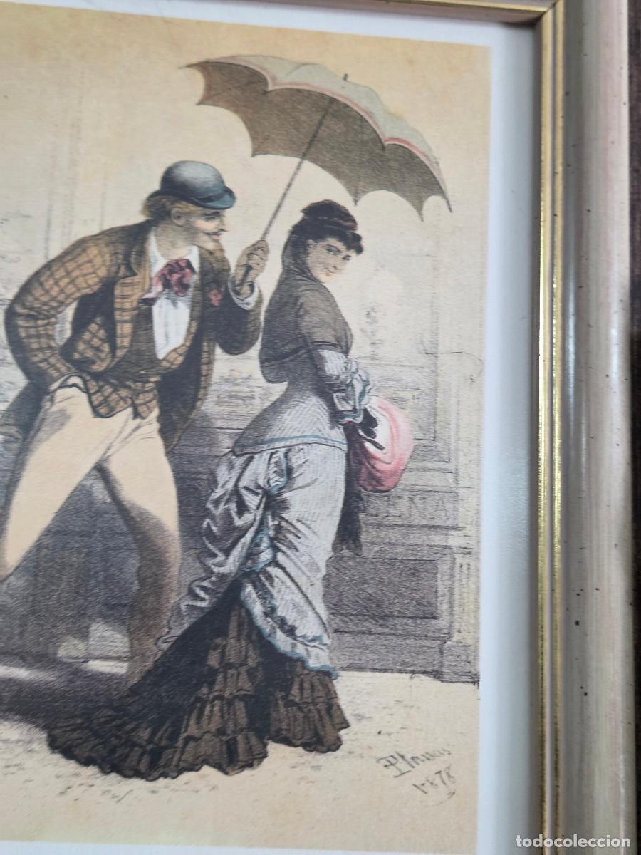 Arte: cuadro con grabado antiguo envios 5&euro; - Foto 3