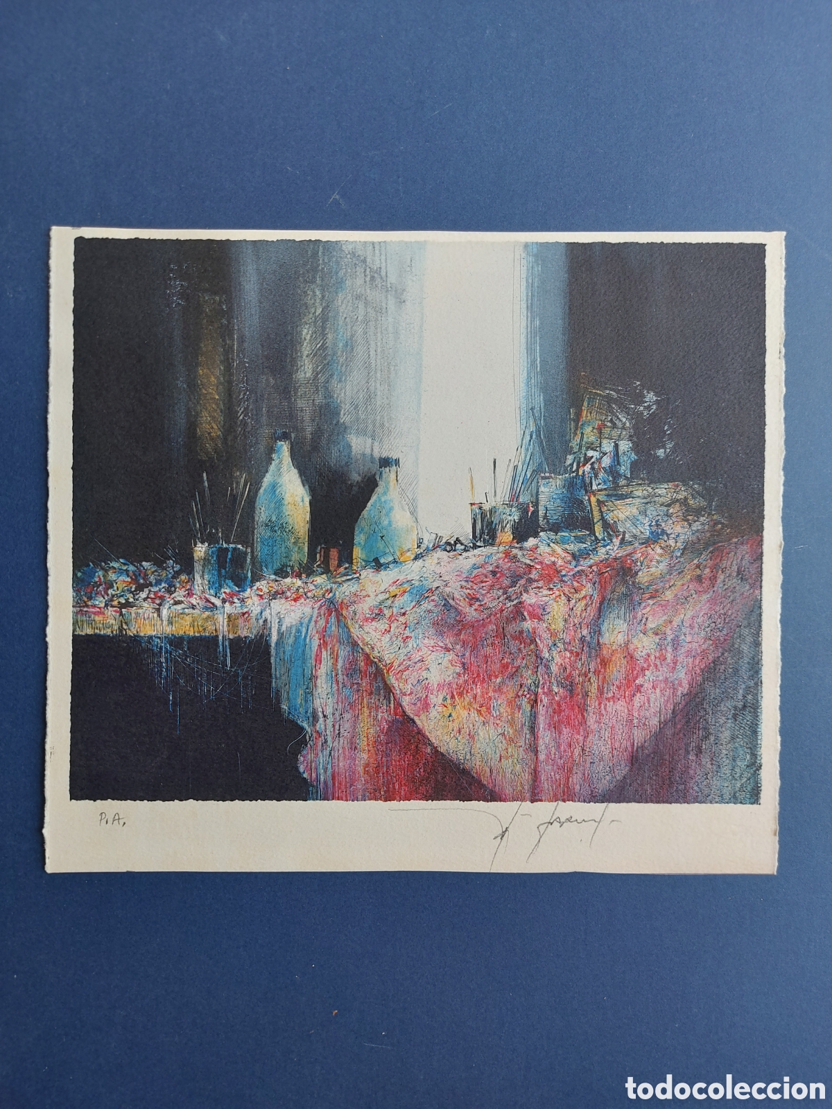 Arte: &rdquo;ESTUDIO DEL PINTOR&rdquo; GRABADO