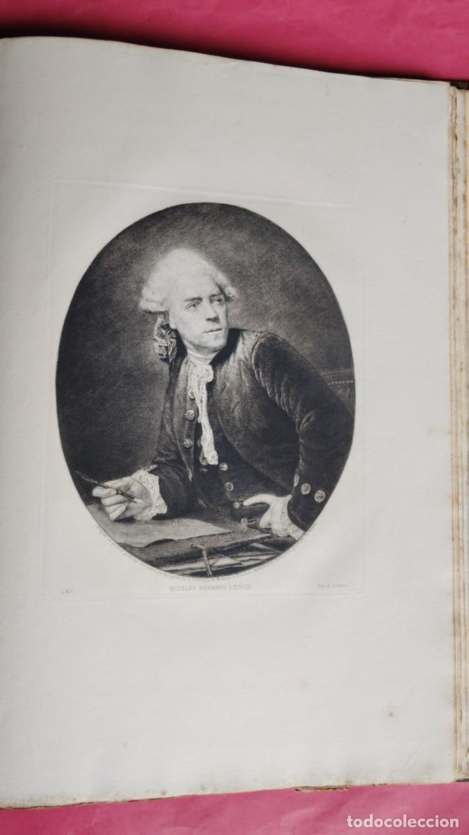 Arte: NICOLAS BERNARD L'EPICIE.-GRABADO.-AGUAFUERTE.-IMPRENTA A. SALMON.-SIGLO XIX.