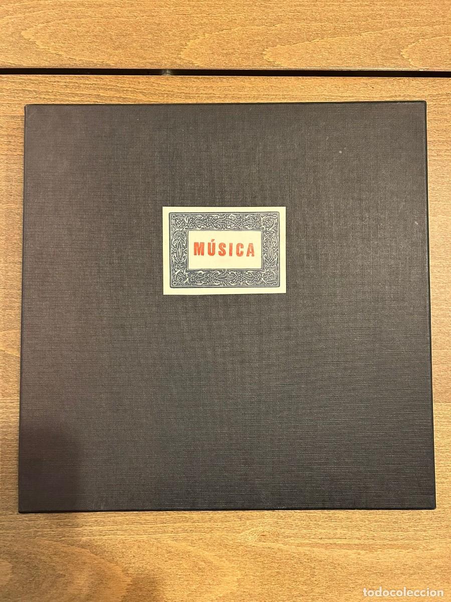 Arte: Carpeta de Arte &rdquo;M&Uacute;SICA&rdquo; (1986) - 5 Grabados Originales Firmados - Edici&oacute;n Limitada 104/120