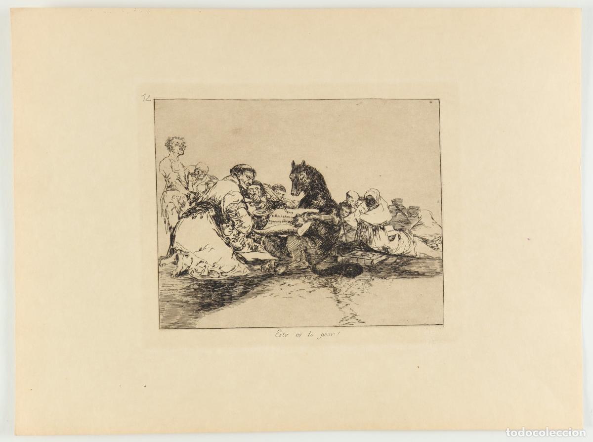 Arte: Esto es lo peor! - Goya Lucientes, Francisco de (1746-1828)
