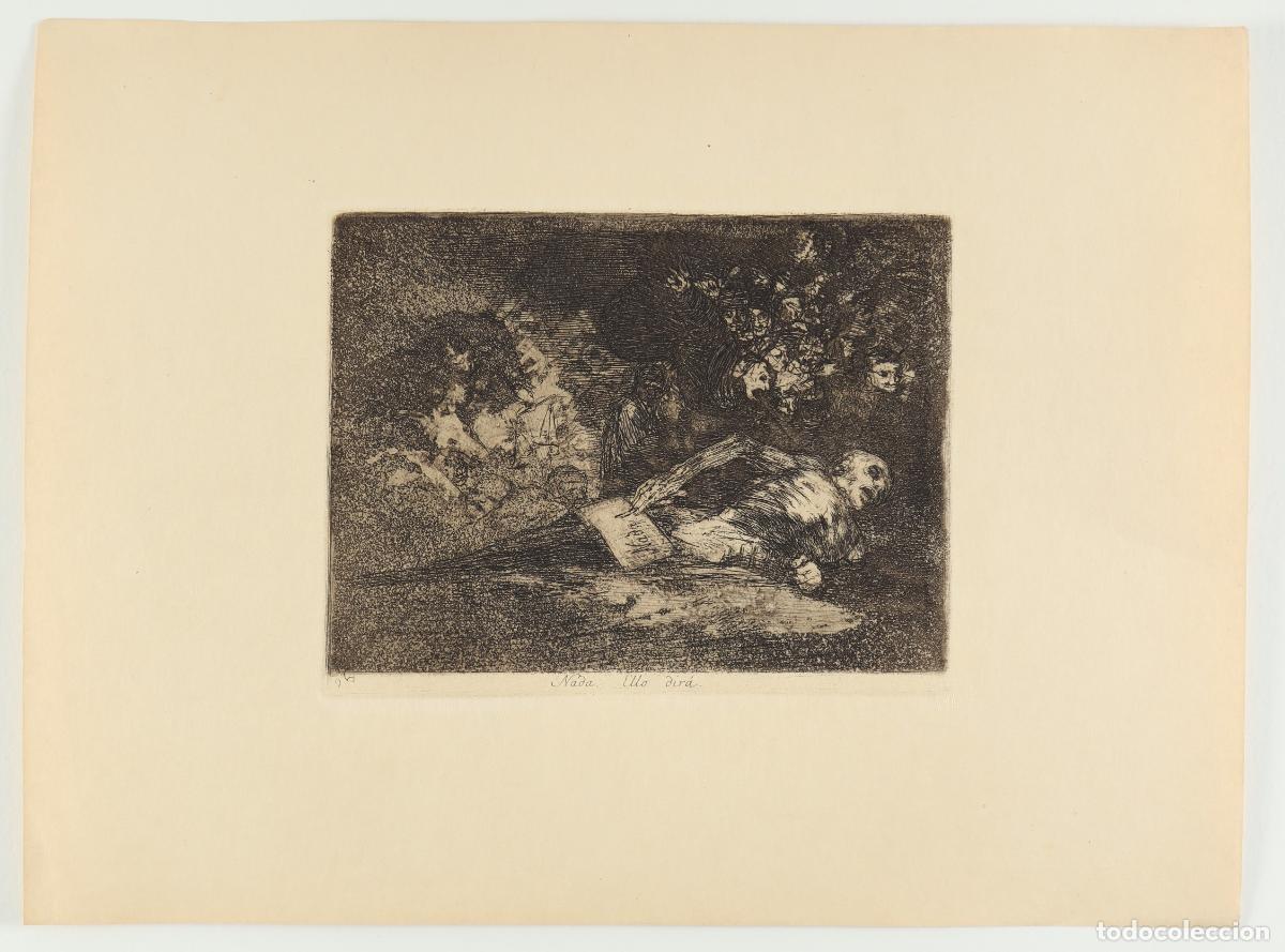 Arte: Nada. Ello dir&aacute;. - Goya Lucientes, Francisco de (1746-1828)