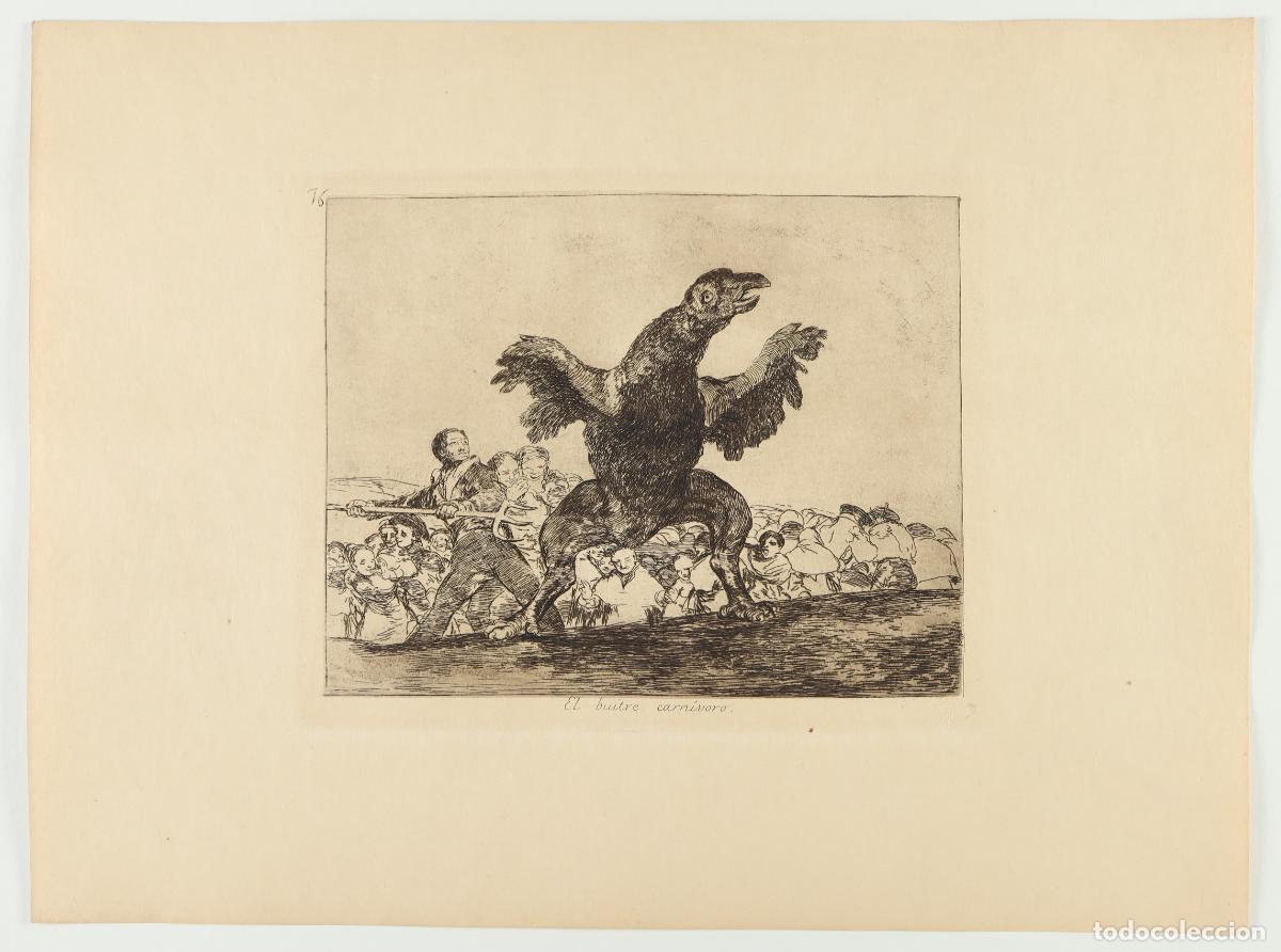 Arte: El buitre carn&iacute;voro - Goya Lucientes, Francisco de (1746-1828)